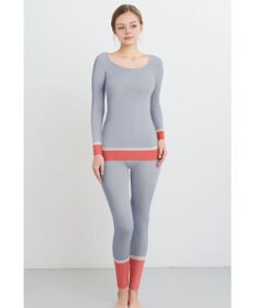 WACOAL あったかインナー よく伸びる生地 袖丈調節可能(7分袖~9分袖) 保温性(身生地) 9分袖 長袖 【360°ラクストレッチ】 レディース CLD371 /ワコール