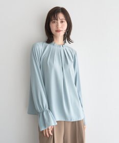 YECCA VECCA タックデザインブラウス