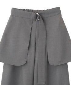 earth music&ecology 【予約】【2WAY】ラップスカート付きパンツ