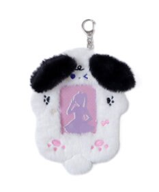 WEGO ふわふわぬいカードホルダーキーホルダーB