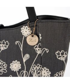 UNBILLION cachecache 花刺繍トートバッグL