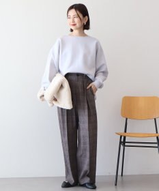 AMERICAN HOLIC 【WEB限定】袖タックコクーンポンチプルオーバー