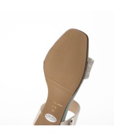 Riz raffinee <Riz raffinee>金具付きスクエアトゥサンダル