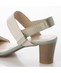 Riz raffinee <Riz raffinee>金具付きスクエアトゥサンダル