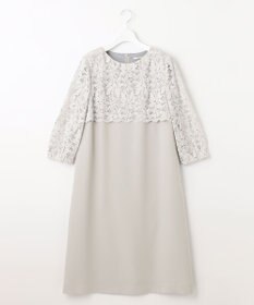 自由区　フラワーコードレース サックワンピース　Sサイズ新品 自由区 フラワーコードレース サックワンピース Sサイズ新品 自由区