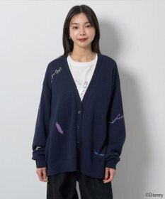 earth music&ecology Ｖｉｌｌａｉｎｓ　マレフィセント／ニットカーディガン