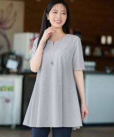 Tiaclasse 【おのののかさん着用 】「冷凛（ひやりん）」カノコバックフレアカットソー