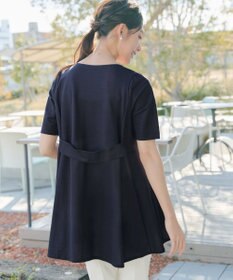 Tiaclasse 【おのののかさん着用 】「冷凛（ひやりん）」カノコバックフレアカットソー