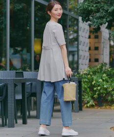 Tiaclasse 【おのののかさん着用 】「冷凛（ひやりん）」カノコバックフレアカットソー