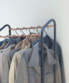 tower ハンガーラック タワー キャスター付き ブラック