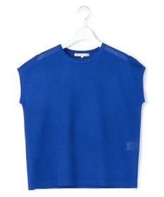 23区 シャイニーシアー ノースリーブ ニット