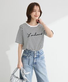 Green Parks リボンレギュラーＴシャツ