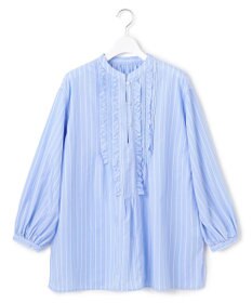 J.PRESS YORK STREET 【WOMEN】タイプライターフリンジ ブラウス