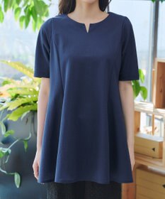 Tiaclasse 【おのののかさん着用 】「冷凛（ひやりん）」カノコバックフレアカットソー