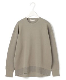 ICB 【WEB限定カラーあり・洗える】コットンポリエステルスムース  ニットプルオーバー