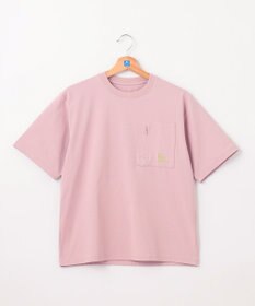SHARE PARK LADIES 【UVカット・吸水速乾・ストレッチ・軽量 】バックプリントポケットTシャツ（S・Mサイズ）