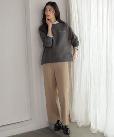 J.PRESS LADIES L SOFTサーモ2way ストレート パンツ