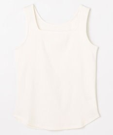 ANY L テレコタンクトップ