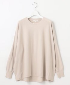 自由区 L 【WEB限定カラーあり】レーヨンストレッチ ニットT