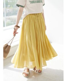 CRAFT STANDARD BOUTIQUE コットンボイルギャザースカート