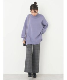 earth music&ecology やわらかタッチハイネックチュニック