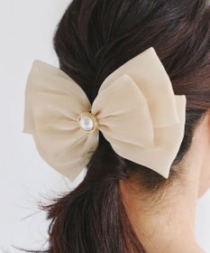 Tiaclasse オーガンジーリボンバレッタ