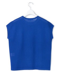 23区 シャイニーシアー ノースリーブ ニット