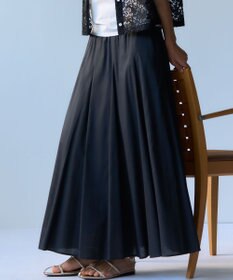 23区 ソフトボリューム ギャザーフレアスカート