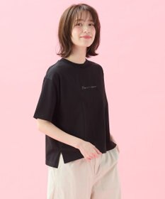 ANY L オーガビッツ刺繍ロゴＴシャツ