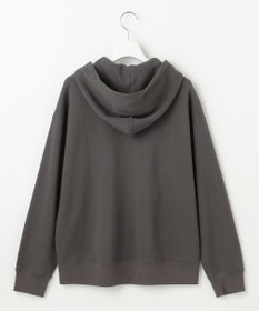 自由区 L クリアループバックジップ パーカー