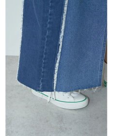 earth music&ecology Ｌｅｅ×ｅ．ｍ．ａ．ｅ　切替デニムスカート