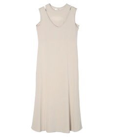 Green Parks カットワークデザインカットソーワンピース