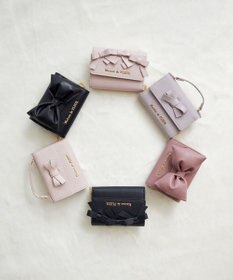 Maison de FLEUR ボリュームリボンウォレット