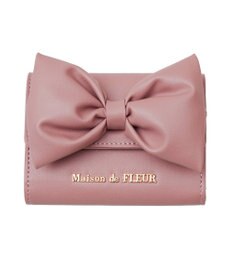 Maison de FLEUR ボリュームリボンウォレット