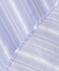 J.PRESS LADIES L 【洗える】SHEERストライプ ペプラム シャツ ブラウス