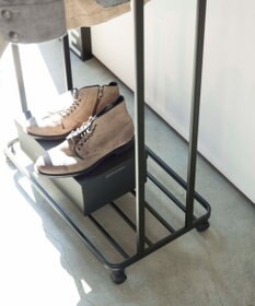 tower ハンガーラック タワー キャスター付き ブラック