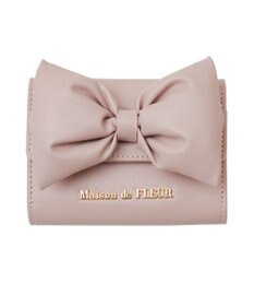 Maison de FLEUR ボリュームリボンウォレット
