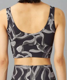 Chacott Chacott BALANCE リボンプリントブラトップ