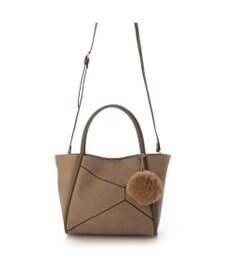 UNBILLION カシュカシュ cachecache / 通しハンドルパッチワークトート