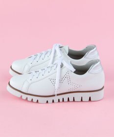 Dominic3 スターパンチングレザースニーカー