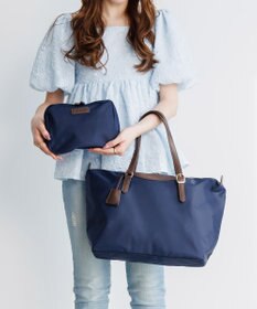 ACE BAGS & LUGGAGE 【ポーチにしまえる】Jewelna Rose ラヴィーナ フォールディングトートバッグ A4サイズ 16291 ジュエルナローズ