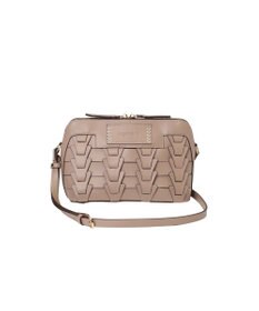 LA BAGAGERIE 【veganview】v piece mesh shoulder bag