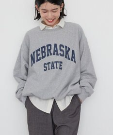 AMERICAN HOLIC ＮＥＢＲＡＳＫＡロゴプリントスウェット③