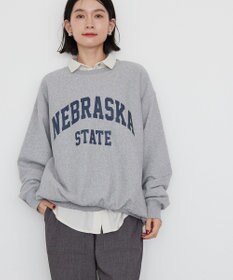 AMERICAN HOLIC ＮＥＢＲＡＳＫＡロゴプリントスウェット③