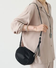 russet クラウズナイロンサークルミニショルダーバッグ(CE-1728)