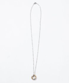 WEGO ミニトリプルリングチェーンネックレス