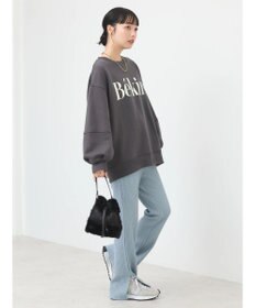 earth music&ecology ぽこぽこスリットパンツ