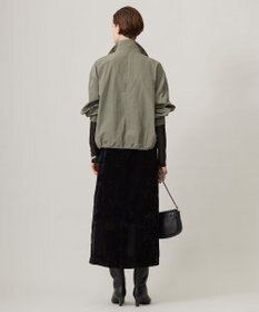 ICB 【洗える】 エステルメモリータフタ ブルゾン