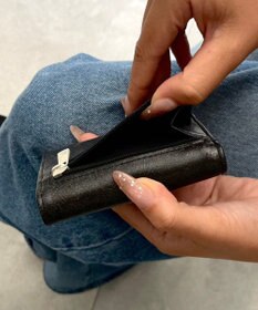 WEGO プレートフラップミニウォレット