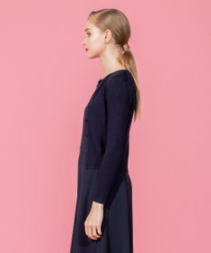 TOCCA 【洗える】SILK RIB CARDIGAN カーディガン